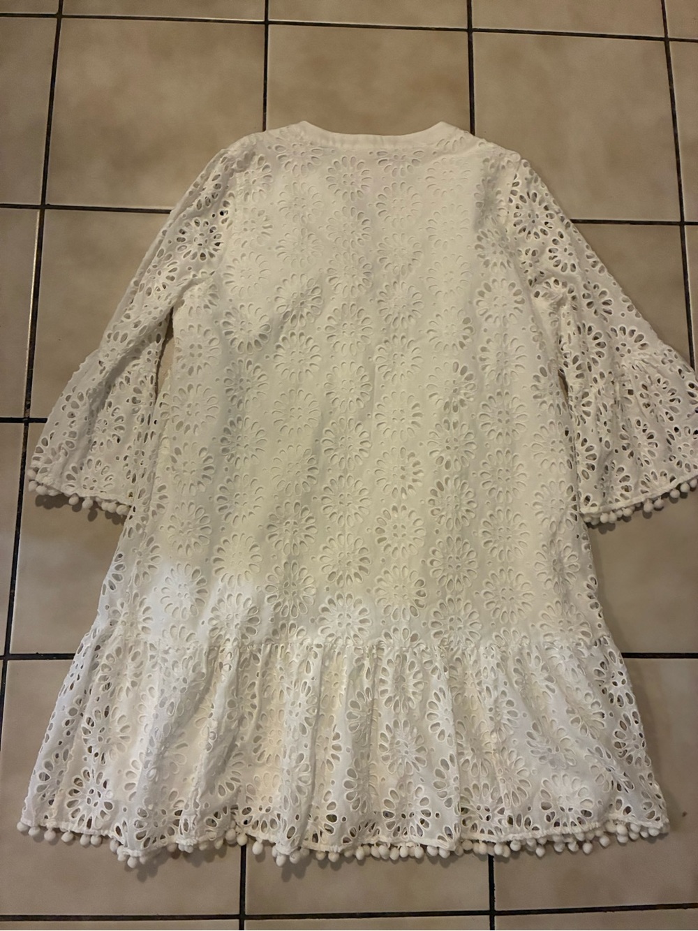 Lilly Pulitzer White Eyelet Cotton Shift Dress - Picture 5 of 5